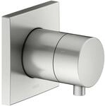 Keuco 3-Wege Ab-u.Umstellventil IXMO Comf.59549, eckig, Edelstahl-finish,...