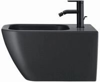 Duravit C.1 Einhebel-Bidetmischer Schwarz Matt 141x40x155 mm - C12400001046