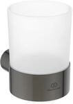 Ideal Standard Mundglas Conca, rund, Magnetic Grey T4505A5