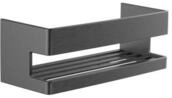 emco system 2 Wandkorb mit verdeckter Wandbefestigung, schwarz/chrom, 354500520