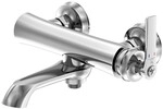 Steinberg Serie 350 Aufputz-Einhebelmischer, f&uuml;r Wanne, Ausladung 205mm,...