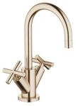 Dornbracht Waschtisch-Einlochbatterie mit Ablaufgarnitur TARA 22512892 Champagne