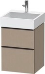 Duravit D-Neo Waschtischunterbau wandh&auml;ngend Leinen Matt 484x442x625 mm -