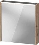 Duravit D-Code Spiegelschrank mit LED Beleuchtung 1 T&uuml;r, T&uuml;ranschlag links