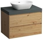 Laufen Waschtischunterschrank und Waschtisch-Platte LANI 495x785x580...