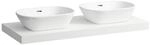 Laufen Waschtisch-Platte LANI 495x1185x65 mit Aussschnitt links und rechts