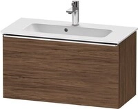 Duravit D-Neo Waschtischunterbau wandh&auml;ngend Nussbaum dunkel Matt 810x372x440...