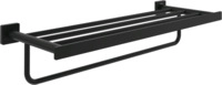 Villeroy & Boch Handtuchablage Elements - Striking 595x224x45mm Matt Black