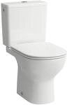 LAUFEN Tiefsp&uuml;l-WCKombi LUA 670x360x400 sp&uuml;lrandlos Abg. senkr. Wei&szlig;,