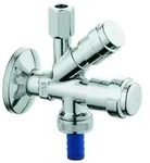 GROHE WAS-Kombieckventil 41070 Design-Gr. DN10 mit RV chrom 41070000