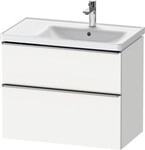 Duravit D-Neo Waschtischunterbau wandh&auml;ngend Wei&szlig; Matt 784x452x625 mm -