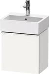 Duravit D-Neo Waschtischunterbau wandh&auml;ngend Wei&szlig; Matt 434x322x440 mm -