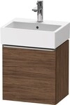 Duravit D-Neo Waschtischunterbau wandh&auml;ngend Nussbaum dunkel Matt 434x322x440...