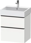 Duravit D-Neo Waschtischunterbau wandh&auml;ngend Wei&szlig; Matt 584x442x625 mm -