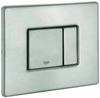 Grohe Abdeckplatte 42374 mit Drucktaste edelstahl, 42374SD0 42374SD0