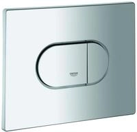 Grohe Abdeckplatte 42379 mit Drucktaste mattchrom, 42379P00 42379P00