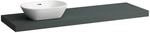 Laufen Waschtisch-Platte LANI 495x1570x65 mit Aussschnitt links H4046921122661