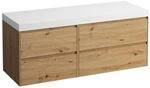 Laufen Waschtischunterschrank und Waschtisch-Platte LANI 495x1370x580...