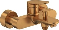 Duravit Wave Einhebel-Wannenmischer Aufputz Bronze Geb&uuml;rstet 216x198x113 mm -