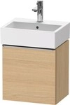 Duravit D-Neo Waschtischunterbau wandh&auml;ngend Natur Eiche Matt 434x322x440 mm -