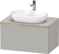 Duravit D-Neo Konsolenwaschtischunterbau wandh&auml;ngend Betongrau Matt...