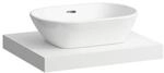 Laufen Waschtisch-Platte LANI 495x585x65 mit Aussschnitt mittig H4046411122601