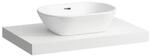 Laufen Waschtisch-Platte LANI 495x785x65 mit Aussschnitt mittig H4046511122601