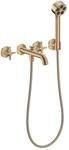 Hansgrohe 3-Loch Wannenarmatur AXOR One Unterputz Wandm.Handbrause Kreuzgr....