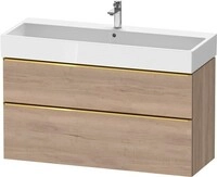 Duravit D-Neo Waschtischunterschrank wandh&auml;ngend 1184x442x625 Az 1 Ei