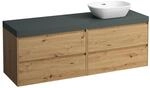 Laufen Waschtischunterschrank und Waschtisch-Platte LANI 495x1570x580...