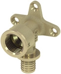 Tece flex Wandscheibe Dim. 20 x Rp 1/2 " ", Siliziumbronze, 708611 708611