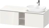 Duravit D-Neo Konsolenwaschtischunterbau wandh&auml;ngend Wei&szlig; Hochglanz...