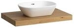 Laufen Waschtisch-Platte LANI 495x785x65 mit Aussschnitt mittig H4046511122671
