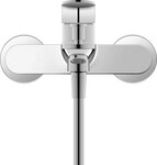 Duravit Wave Einhebel-Wannenmischer Aufputz Chrom Hochglanz 216x198x113 mm -