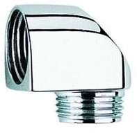 Grohe Brauseabgangswinkel 45304 1/2 " " f&uuml;r Wannenbatterie chrom, 45304000 45304000