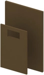 Tece profil Brandschutzplattenset f&uuml;r Standard WC-Module m. TECE-SPK, 9200017