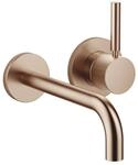 Dornbracht Waschtisch-Wand-Armatur mit Einzelrosetten META 36862660 Bronze