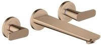 Hansgrohe 3-Loch Fertigset Wannemisch.Wand Unterputz Axor Citterio C Cubic cut