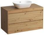 Laufen Waschtischunterschrank und Waschtisch-Platte LANI 495x985x580...