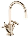 Dornbracht Waschtisch-Einlochbatterie mit Ablaufgarnitur TARA 22513892 Champagne