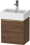 Duravit D-Neo Waschtischunterbau wandh&auml;ngend Nussbaum dunkel Matt 434x322x440...