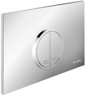 Schell WC-Bet&auml;tigungsplatte CIRCUM Zweimengensp&uuml;lung, wei&szlig;, 031191599...