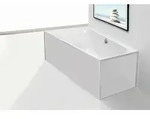 Hoesch Glasverkleidung Weiss Vorwand Badewanne Rechteck 1800x800 47003.550