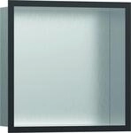 Hansgrohe XtraStoris Individual Wandnische mit Designrahmen 300x300x100mm BST/BBC,