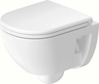 Duravit D-Code Wand WC, weiss Hochglanz, 2515090000