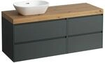 Laufen Waschtischunterschrank und Waschtisch-Platte LANI 495x1370x580...
