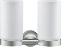 Duravit Starck T Zahnputzbecher Edelstahl Geb&uuml;rstet 170x98x140 mm - 0099487000