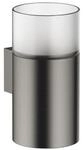 Dornbracht Glashalter , Wandmodell SERIENNEUTRAL 83401979 Dark Platinum geb&uuml;rstet