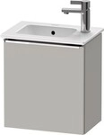 Duravit D-Neo Waschtischunterbau wandh&auml;ngend Betongrau Matt 410x274x440 mm -