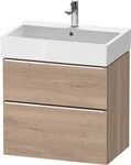 Duravit D-Neo Waschtischunterschrank wandh&auml;ngend 684x442x625 Az 1 Ei...